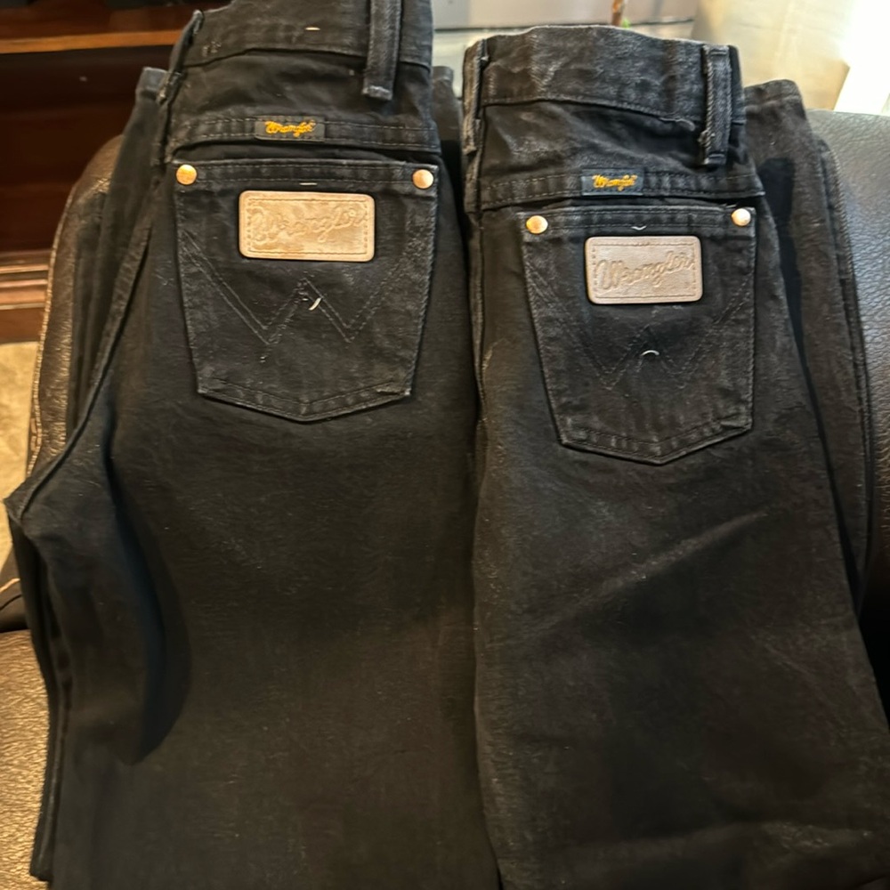 Wrangler jeans black